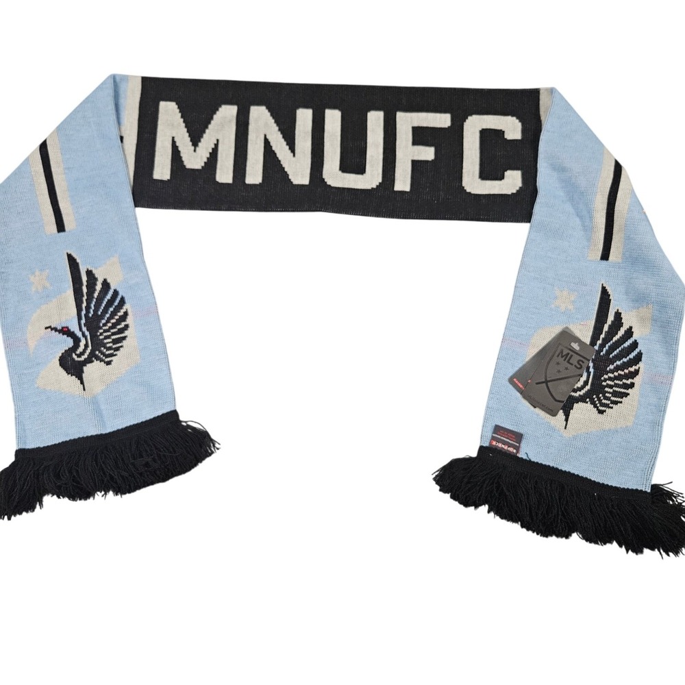 Minnesota United FC Scarf Blue Allianz Field 2019 Inaugural Season MLS Ruffneck